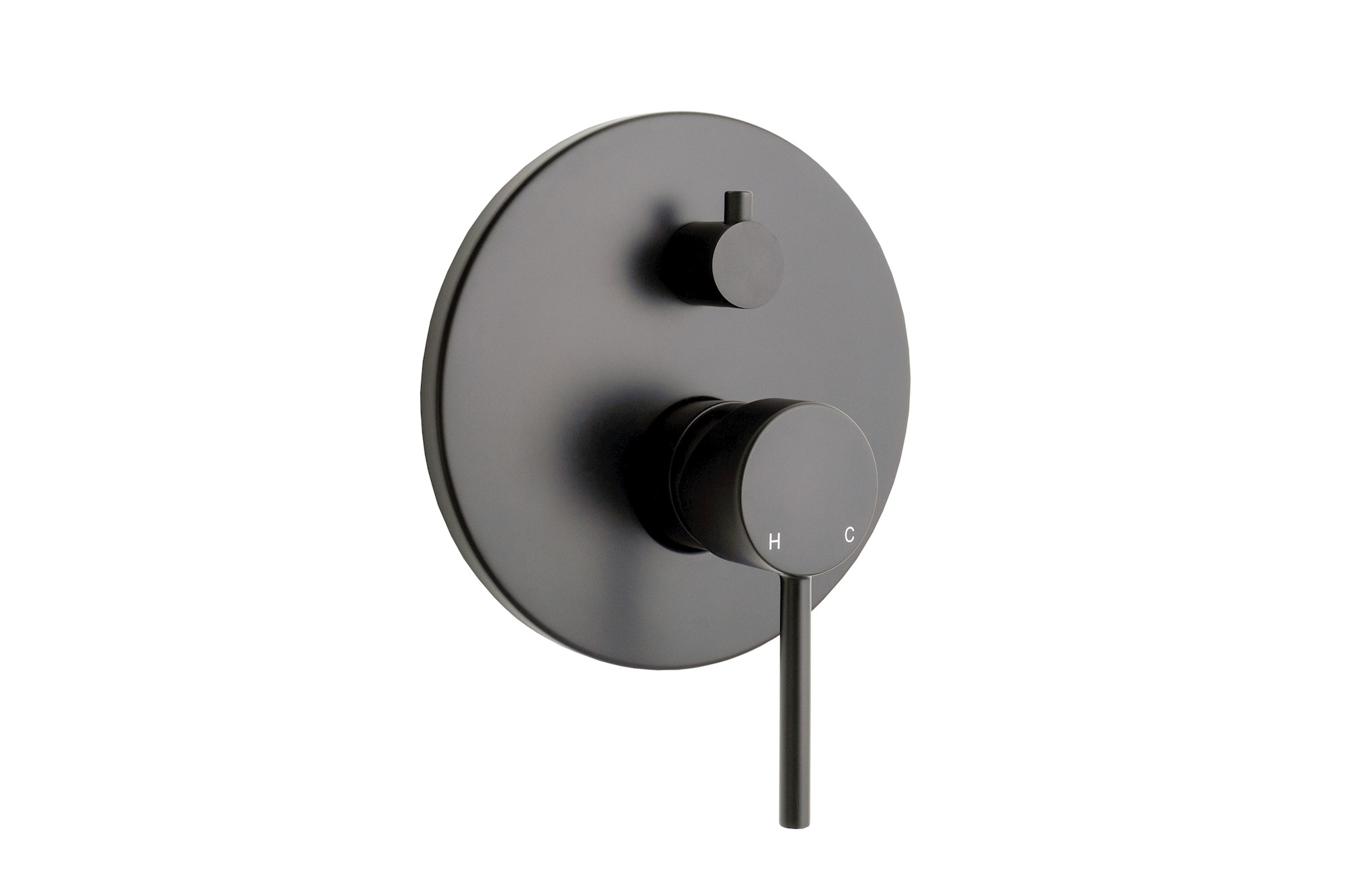 Bloom Shower Diverter Matte Black | Architectural Designer Products | ADP